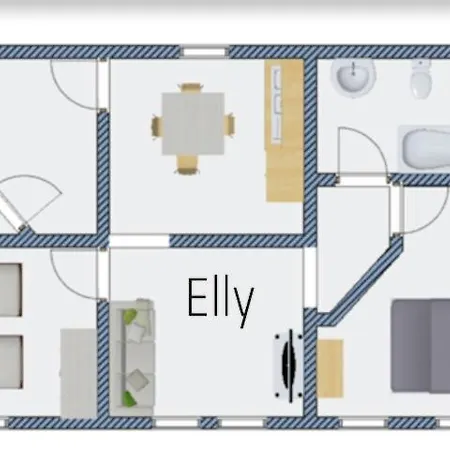 Haus Am Rhein Mit Self Check-in Und P דירה *