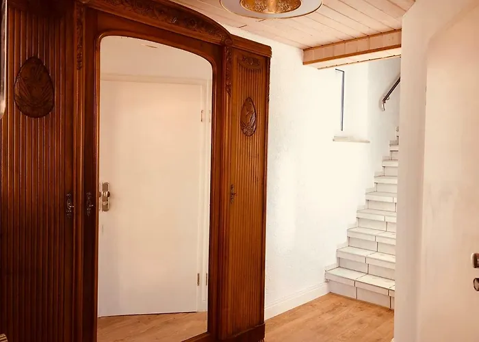 아파트 Haus Am Rhein Mit Self Check-in Und P